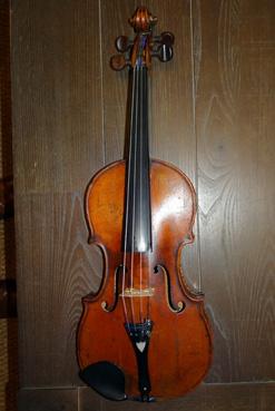 Iconographie - Le violon Gandini d'Auguste Brin