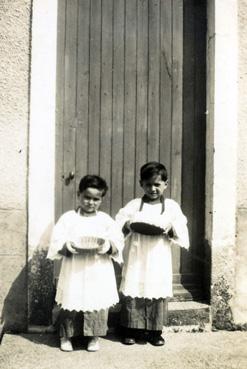 Iconographie - Jean Cossais et Gilles Dugast, enfants de choeur