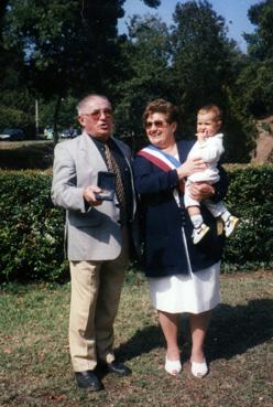 Iconographie - Marie-Louise Charrier, maire et son mari Jean