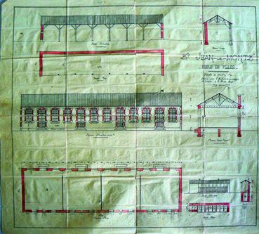 Iconographie - Plan de l'école des filles