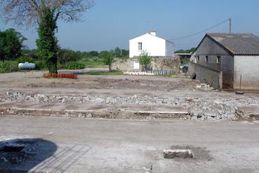 Iconographie - Emplacement de la chapelle à La Lande en Beauchêne