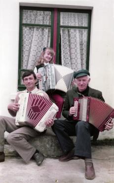 Iconographie - Famille Sorin, accordéonistes