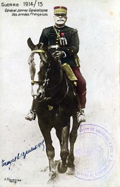 Iconographie - Général Joffre généralissime des armées françaises