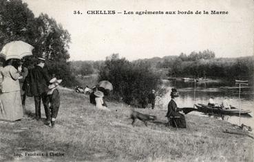 Iconographie - Les agréments aux bords de la Marne