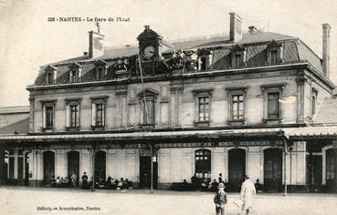 Iconographie - La gare de l'Etat