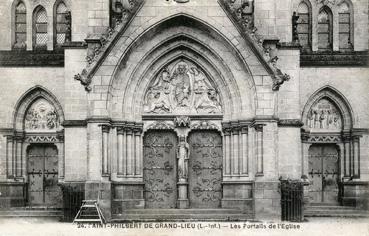 Iconographie - Le portail de l'église
