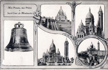 Iconographie - Mes pensées, mes prières du Sacré-Coeur de Montmartre