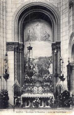 Iconographie - Basilique Saint-Donatien - Autel du Sacré-Coeur