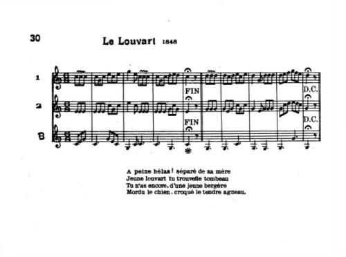 Partition - Louvart (le) 