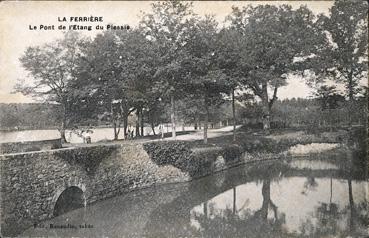 Iconographie - Le pont de l'étang de Plessis
