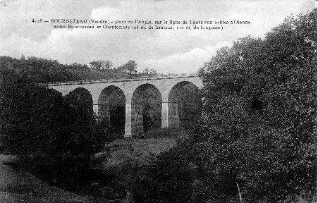 Iconographie - Pont de l'Angle, sur la ligne de Nantes aux Sables