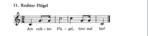 Partition - Rechter Flugel   - Aile droite 