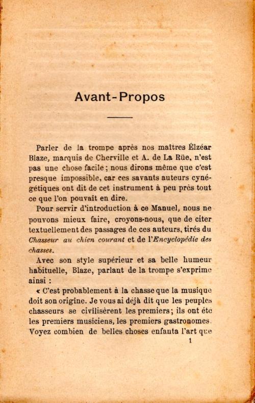 Partition - Avant-propos (1/9) 