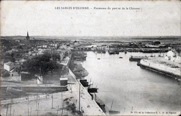 Iconographie - Panorama de La Chaume et du port