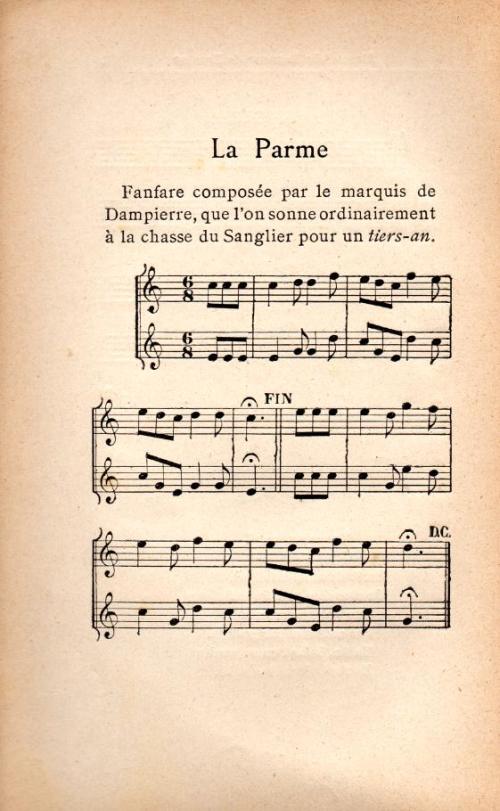 Partition - Parme (La) ou le Tiers-an - Commentaires & Partition 