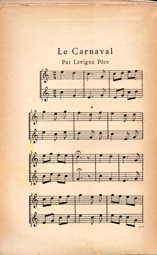 Partition - Carnaval (Le) - Partition 1/2 