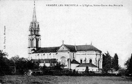 Iconographie - L'église, Notre-Dame des Brouzils