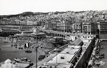 Iconographie - Alger - Vue générale sur le centre de la ville