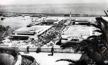 Iconographie - Oran - Vue générale sur la gare maritime