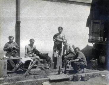 Iconographie - Soldats français de la libération en Allemagne