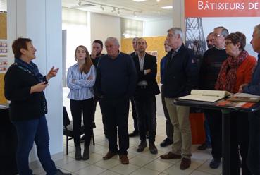 Iconographie - Assemblée générale de l'OPCI - L'accueil au Centre d'Histoire du travail