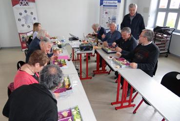 Iconographie - Le repas lors de l'assemblée générale de l'OPCI