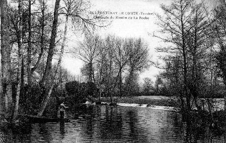 Iconographie - Chaussée du Moulin de La Roche