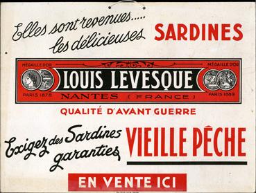 Iconographie - Publicité Louis Lesveque