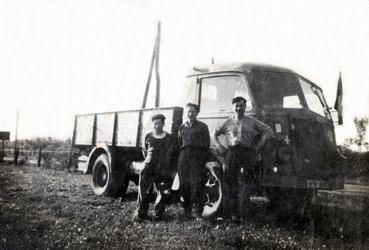 Iconographie - Clément Boisseau, chauffeur du camion