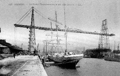 Iconographie - Le pont transbordeur et les quais