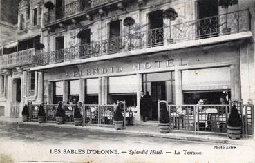 Iconographie - Spendid Hôtel - La terrasse