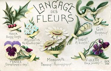 Iconographie - Langage des fleurs