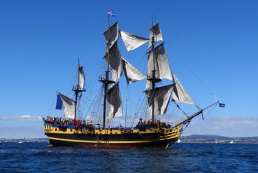 Iconographie - Etoile du Roy, lors de la fête maritime de Douarnenez