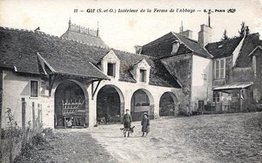 Iconographie - Intérieur de la ferme de l'Abbaye