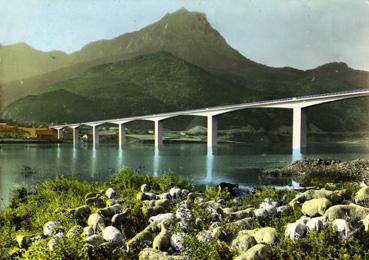 Iconographie - Barrage de Serre-Ponçon - Le viaduc de Savines