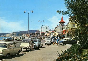 Iconographie - Cros-de-Cagnes - Le bord de mer