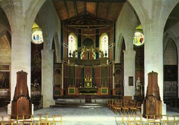 Iconographie - Intérieur de l'église Saint-Martin