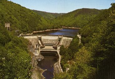 Iconographie - Barrage de Chastang sur la Dordogne