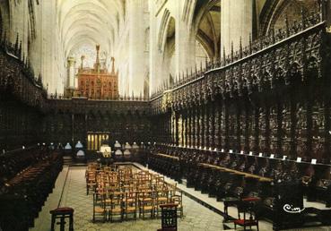 Iconographie - Cathédrale Sainte Marie- Ensemble des stalles