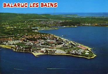 Iconographie - Vue aérienne de la presqu'île du Bassin de Thau