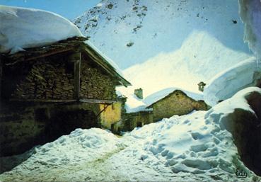 Iconographie - Le village au coeur de l'hiver