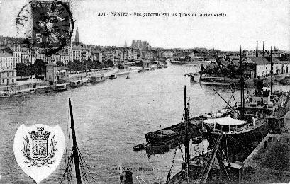 Iconographie - Vue générale sur les quais de la rive droite