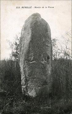 Iconographie - Menhir de la Pierre