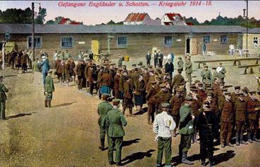 Iconographie - Gefangene englander u. schotten - Kriegsjarh 1914-15
