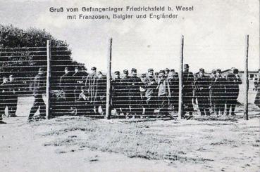 Iconographie - Gruss vom gefangenlager Friedrichsfeld, Wesel