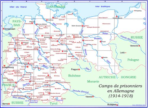 Iconographie - Les camps de prisonniers en Allemagne