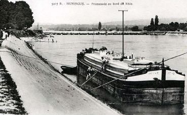 Iconographie - Promenade au bord du Rhin