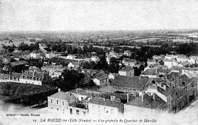 Iconographie - Vue générale du Quartier de Mirville