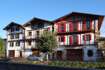 Iconographie - Bera - Maisons basques