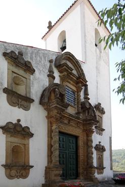 Iconographie - Bragança - L'église Santa Maria au castelo